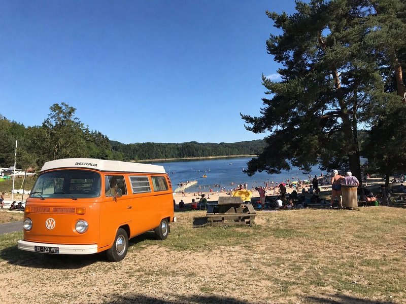 Combi orange au barrage de Lavalette